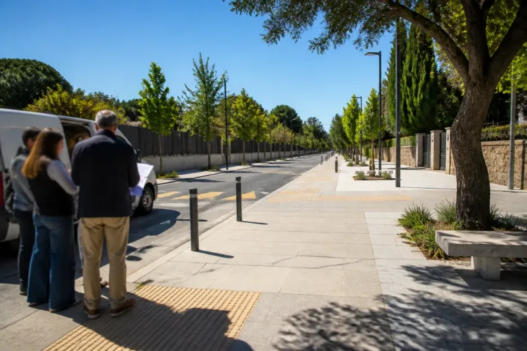 Alcobendas finaliza la mejora del Paseo de la Marquesa Viuda de Aldama en La Moraleja