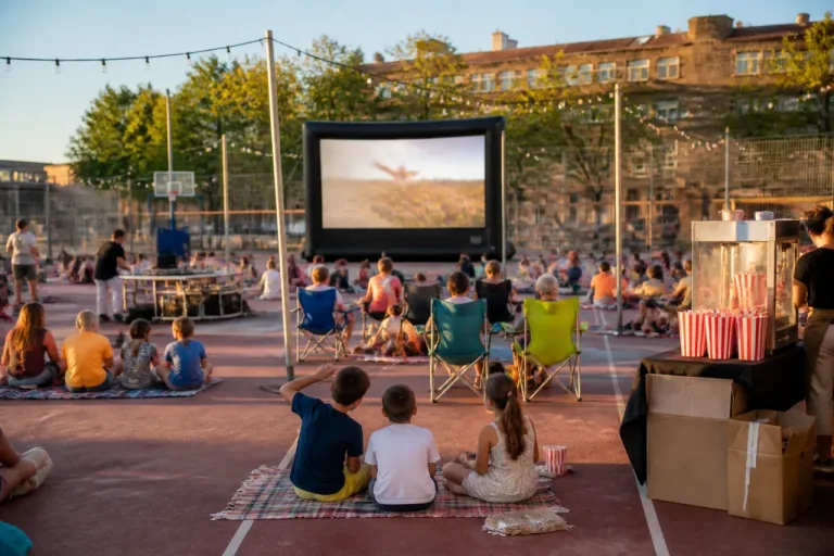 Alcobendas inaugura el Cine de Verano en Parque Cataluña con una gran afluencia familiar
