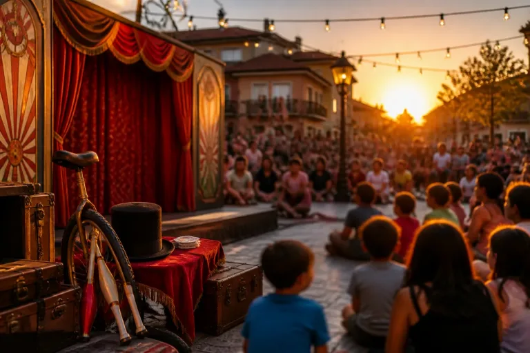 Alcobendas llena sus plazas en julio con una muestra gratuita de títeres, circo y magia