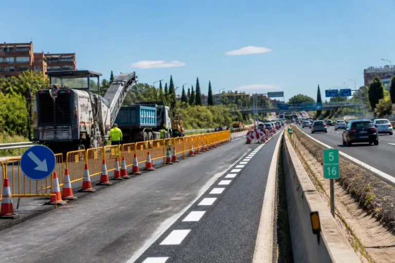 Alcorcón: el Ministerio suprime el carril Bus-VAO en la A-5 durante las obras en la autovía