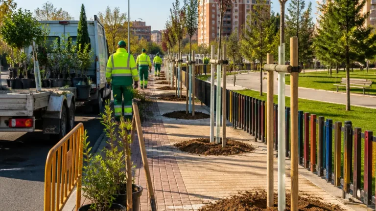 Alcorcón suma más de 8.500 árboles plantados durante la legislatura y refuerza su arbolado urbano