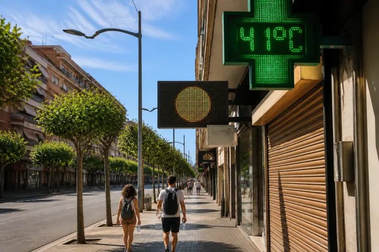 Alerta amarilla en Ciudad Real por calor extremo: máximas de hasta 41 grados