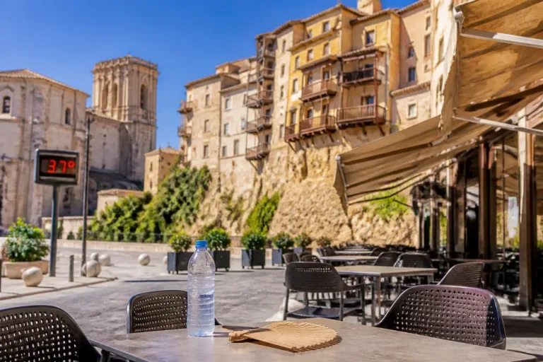 Alerta amarilla por calor en la Serranía: Cuenca mantiene temperaturas de hasta 37 ºC