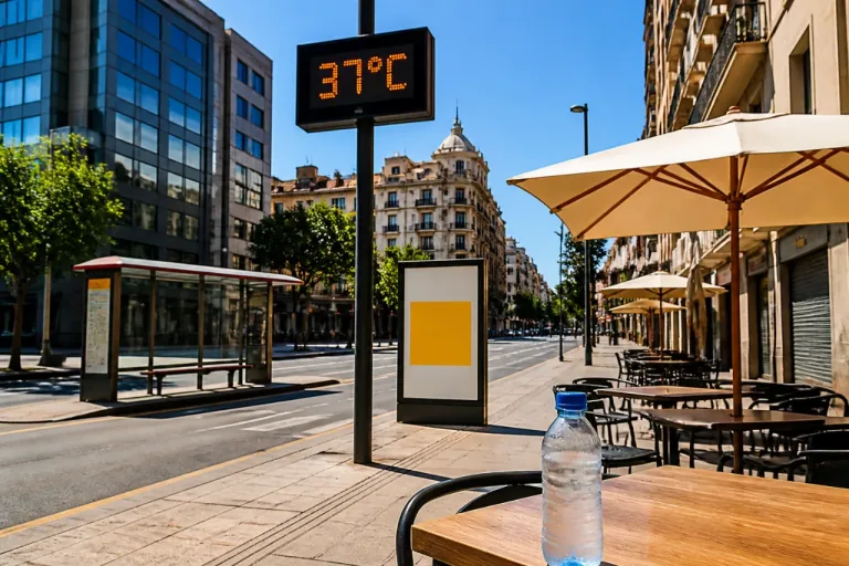 Alerta amarilla por calor en Sabadell: AEMET anuncia máximas cercanas a 37 ºC