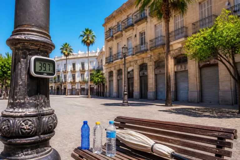 Alerta amarilla por ola de calor en Jerez de la Frontera: máximas cercanas a 40 ºC