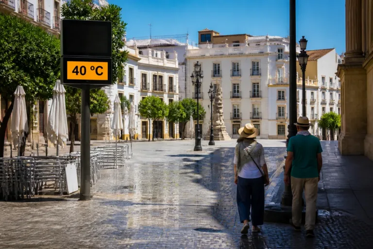 Alerta naranja en Jerez de la Frontera por temperaturas que alcanzan los 40º