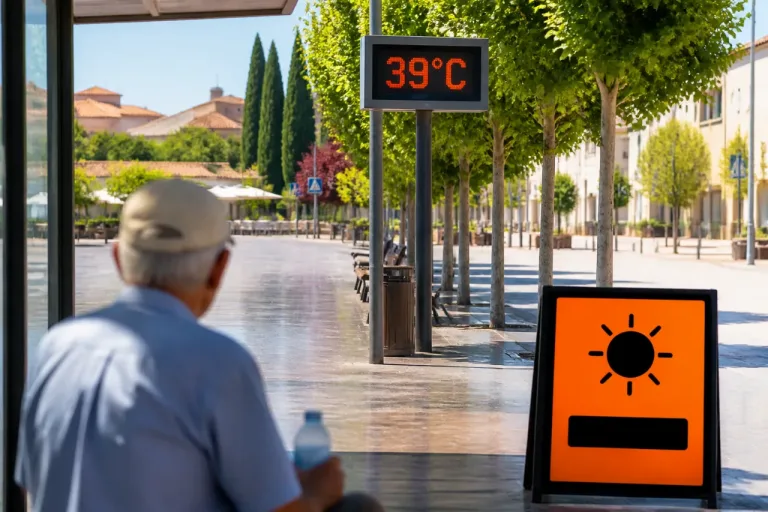 Alerta naranja por calor en Las Rozas de Madrid: máximas de 39 ºC y previsión para la semana