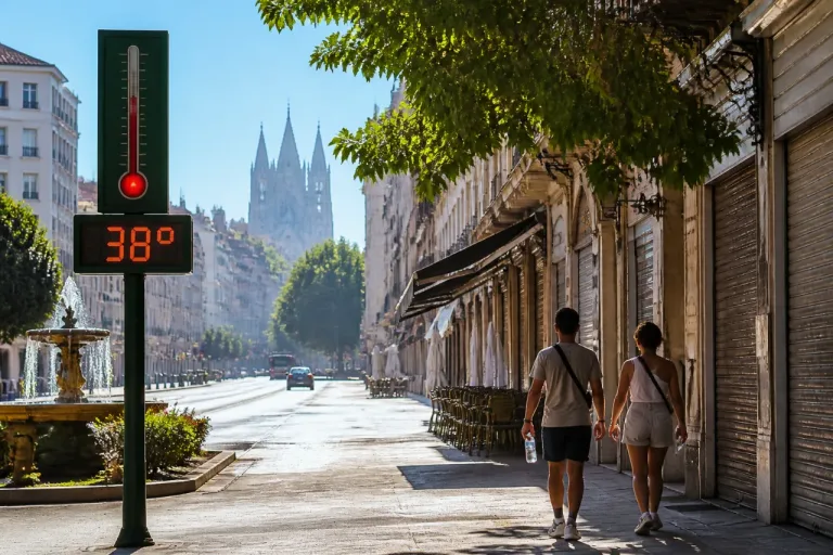 Alerta por calor en Burgos: previsión de máximas por encima de 35 ºC y noches tropicales