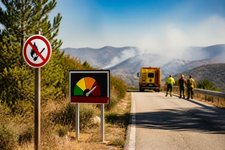 Alerta por riesgo extremo de incendios en dos municipios lucenses tras ola de calor