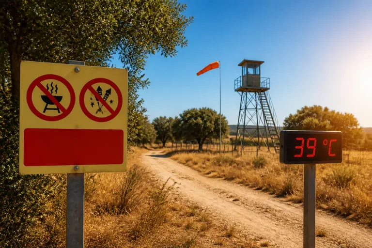 Alerta por riesgo extremo de incendios en Salamanca: prohibidas barbacoas y pirotecnia