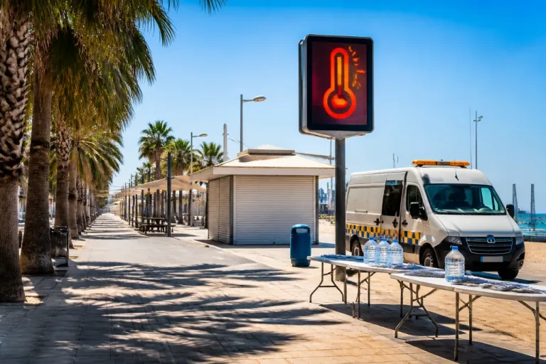 Alerta roja en el litoral sur de València: AEMET prevé hasta 42ºC y municipios activan protocolos