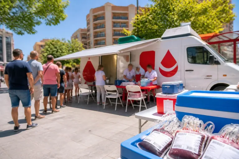 Alerta roja por falta de sangre en Madrid: unidad móvil en Móstoles para donar