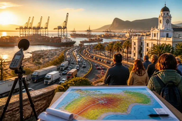 Algeciras exige mediciones reales tras la aprobación del mapa de ruido municipal