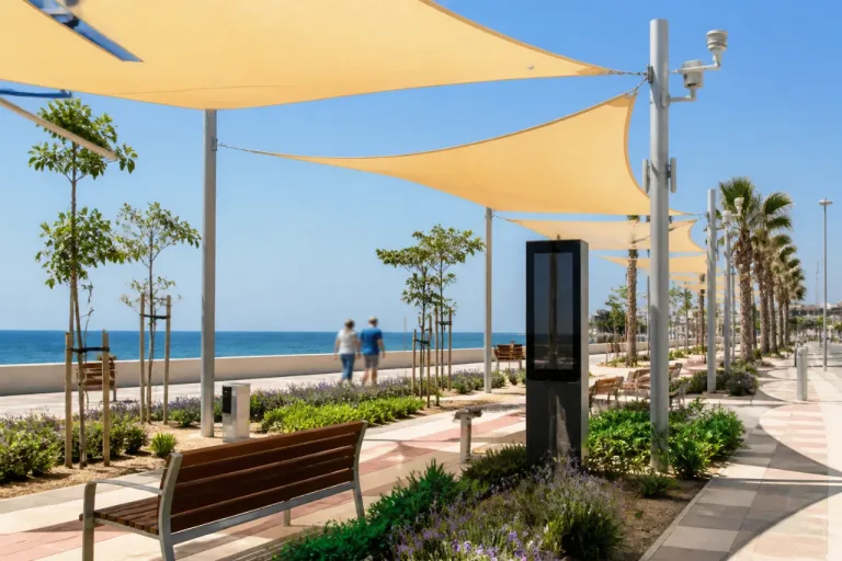 Almería crea su primer refugio climático urbano en El Zapillo para combatir el calor extremo