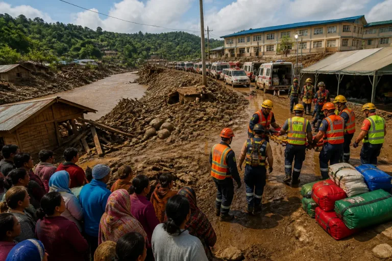 Aluvión en Zamora Chinchipe deja cinco muertos, 38 heridos y diez desaparecidos