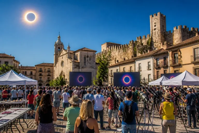 Arévalo acogerá el acto central de EclipsaDOS tras un mes de actividades por el eclipse