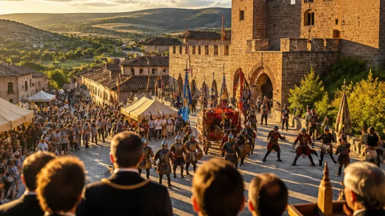 Autoridades provinciales apoyan las XXVII Jornadas Medievales que llenan Sigüenza