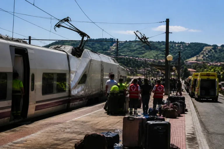 Avería en la catenaria deja aislada la alta velocidad hacia Santiago de Compostela