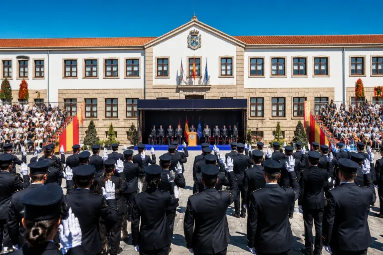 Ávila acoge la jura de 377 nuevos inspectores en la Escuela de Policía