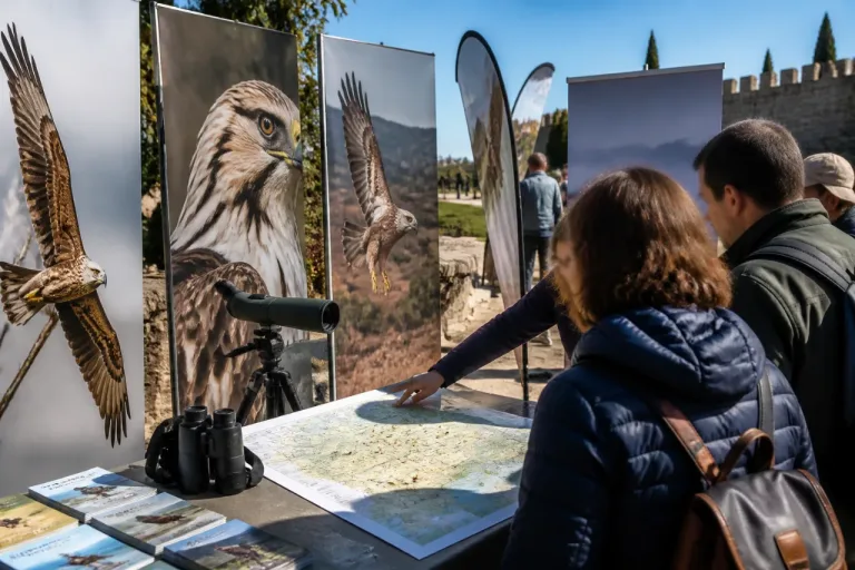 Ávila lleva su proyecto ornitológico PIO a la feria internacional Global Birdfair