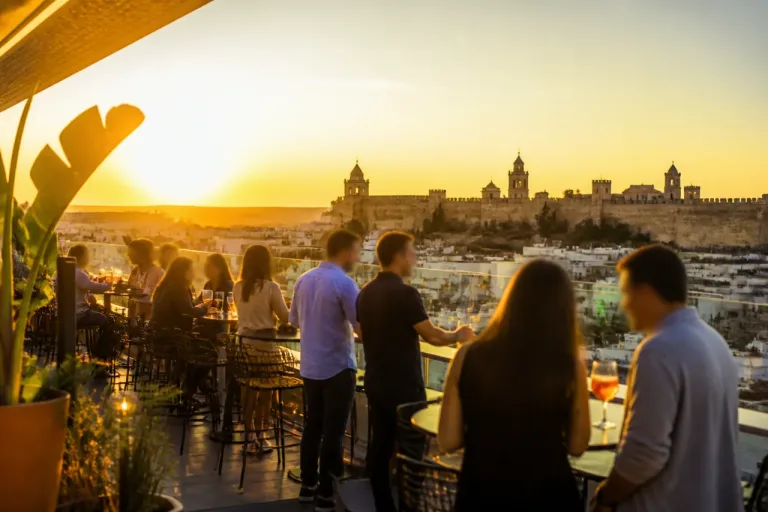 Badajoz mira desde arriba: la terraza del hotel Turia eleva el ocio urbano