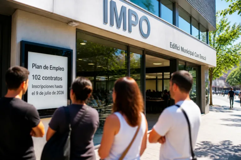 Badalona abre 102 contratos municipales: inscripciones hasta el 9 de julio