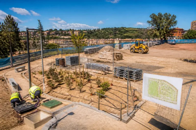 Badalona inicia la urbanización del parque Nelson Mandela con casi 3 millones de inversión