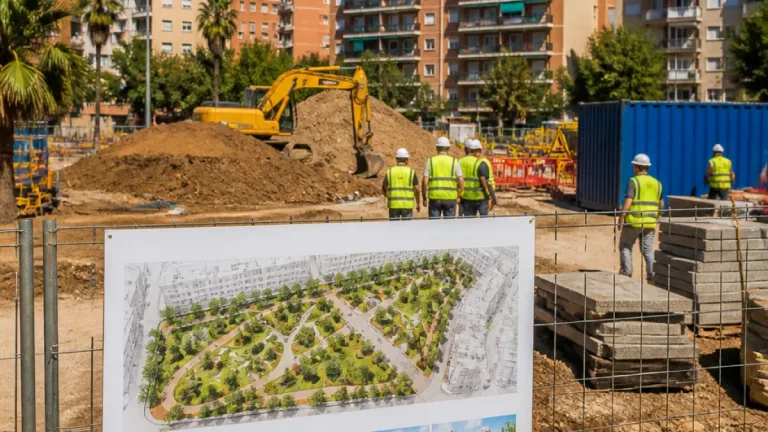 Badalona inicia la urbanización del parque Nelson Mandela en Montigalà