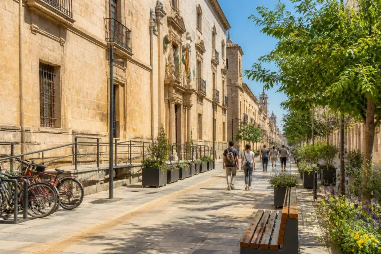 Baeza inaugura la reforma del Paseo de la Constitución con una inversión cercana a 3 millones