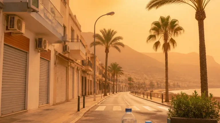 Baleares, en alerta por máximas que superarán los 35 ºC y calima este lunes