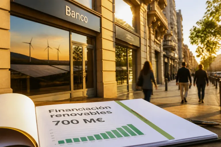 Banco Sabadell participa en un crédito de >700 millones para renovables: impacto en Sabadell