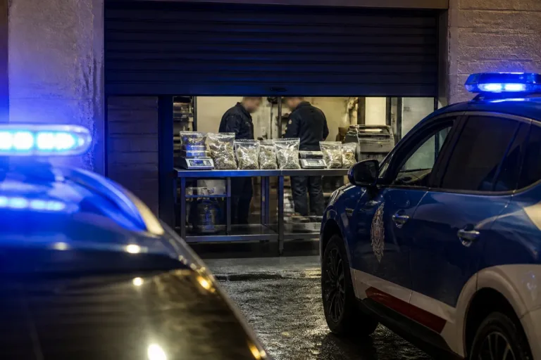 Barakaldo: dos detenidos y gran alijo de drogas incautado en un local de Burceña