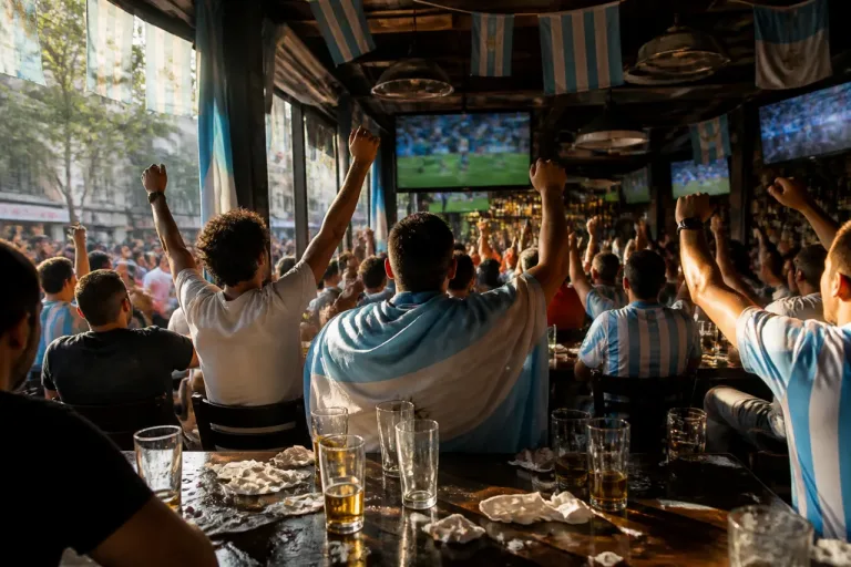 Barcelona vive la euforia por la histórica remontada de Argentina en el Mundial