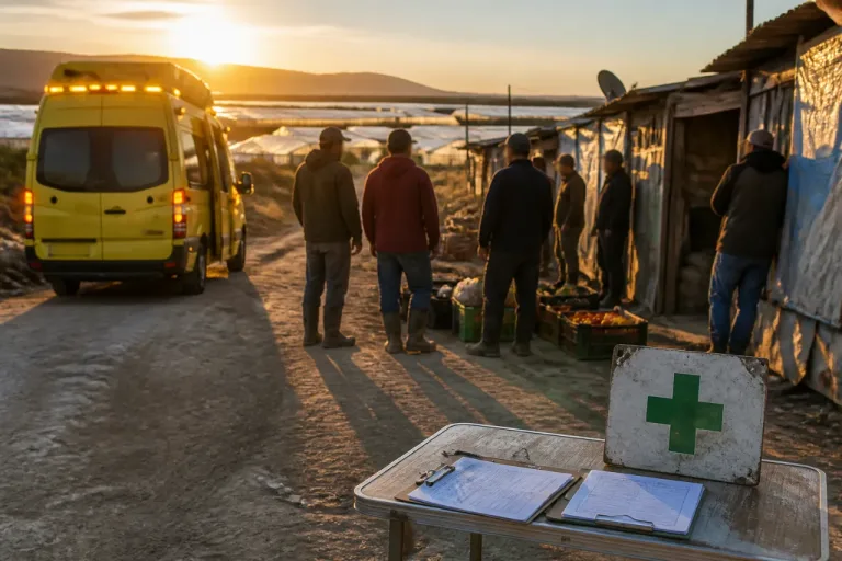 Barreras administrativas dejan sin atención sanitaria a migrantes en municipios agrícolas de Almería
