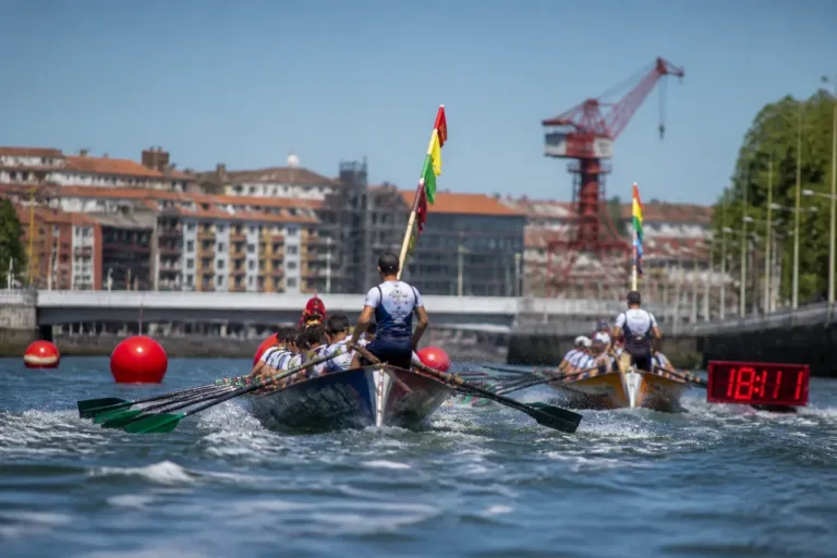 Bermeo sorprende y Lugañene revalida su dominio en la Bandera de Bilbao