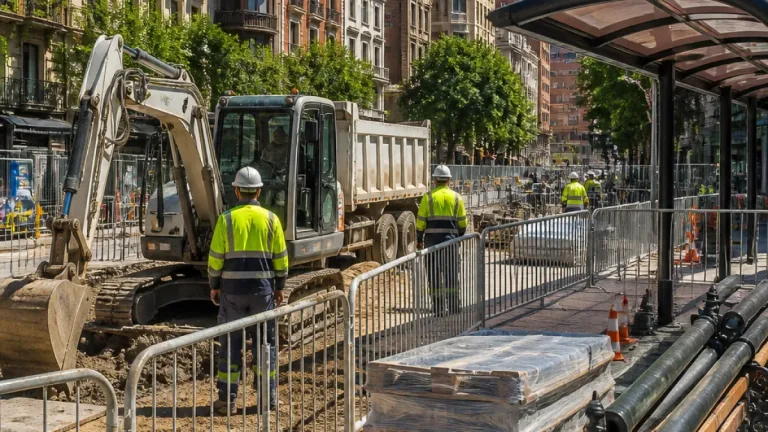 Bilbao inicia la fase final de las obras en la calle Tiboli que cambiará la movilidad en Uribarri
