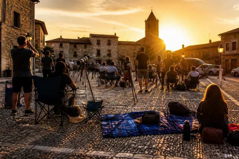 Bordalba, Monreal y Pozuel: los tres pueblos de Zaragoza que vivirán más tiempo la totalidad del eclipse