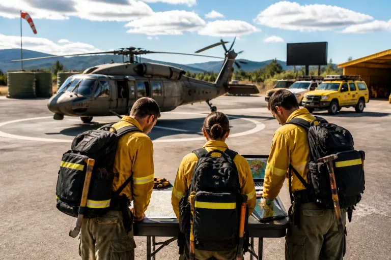 Brigadas helitransportadas de Madrid: listas para actuar contra incendios en solo cinco minutos