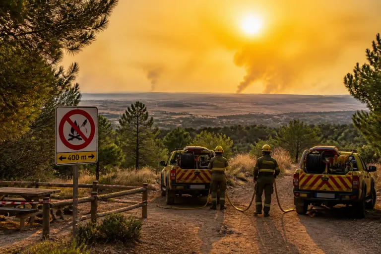 Burgos en alerta por riesgo extremo de incendios ante episodio de calor hasta el 8 de julio