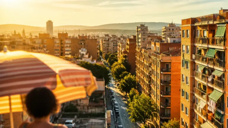 Calor estable en L'Hospitalet de Llobregat: máximas de 32–33 °C y sensación térmica hasta 34 °C