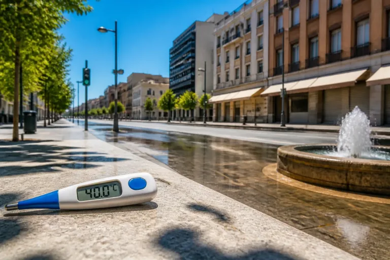 Calor extremo este sábado en Ciudad Real: termómetros al borde de los 40 ºC