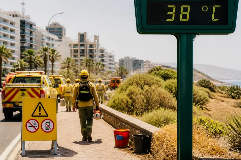 Canarias activa la prealerta por ola de calor y riesgos elevados de incendios a partir del 5 de julio
