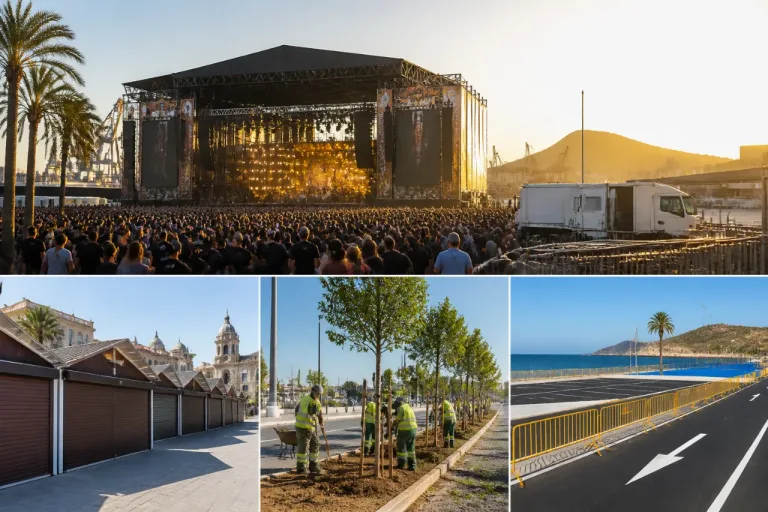 Cartagena refuerza su proyección cultural y socioservicios tras el paso de Iron Maiden