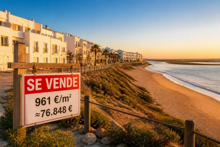 Cartaya, el municipio costero más económico de España para comprar vivienda, según Fotocasa