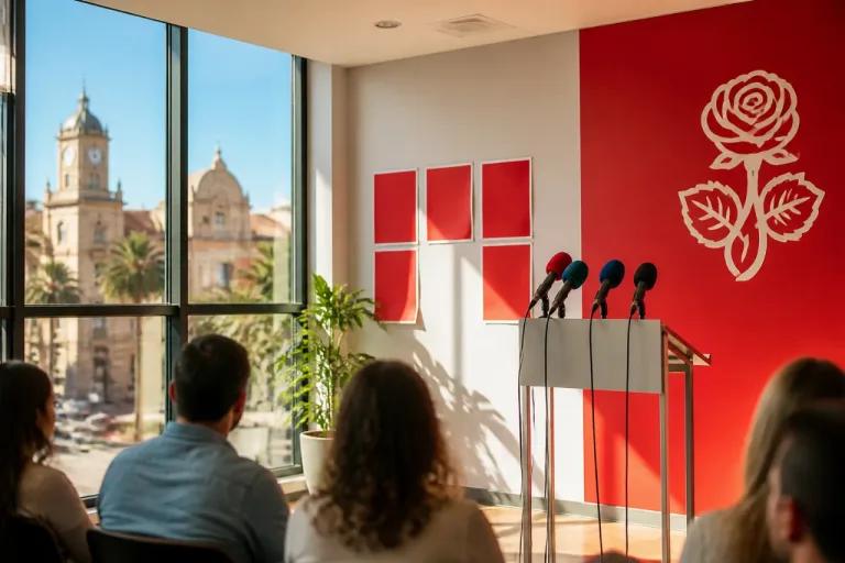 Casalduero se postula a las primarias del PSOE y marca un hito en Lorca