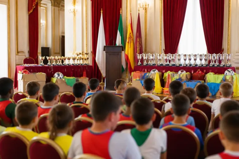 Casi 1.000 escolares participan en la 33ª Copa Diputación de Fútbol Educativo