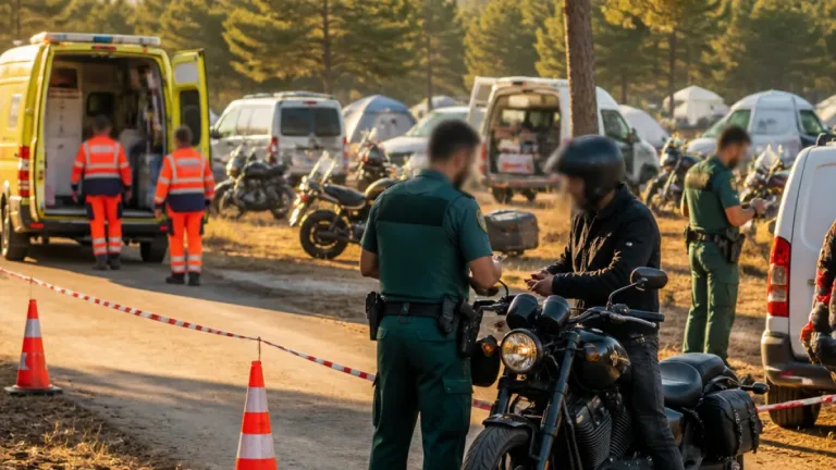 Casi 300 denuncias y varias diligencias abiertas durante las primeras jornadas del Motorbeach en Vinuesa