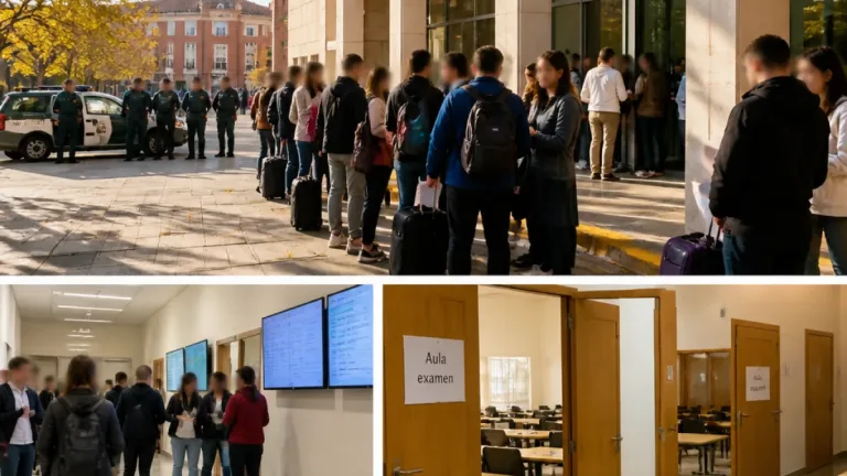 Casi 650 aspirantes se examinan en León por una de las 3.240 plazas de la Guardia Civil