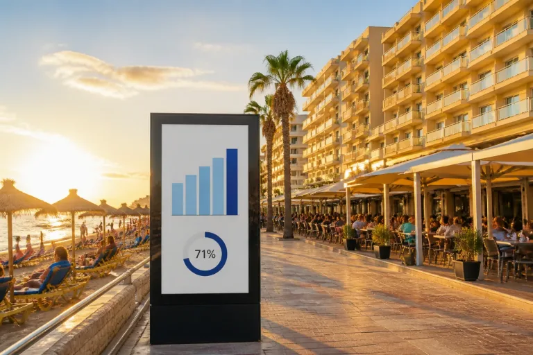 Castellón prevé una ocupación hotelera del 71,1% en julio, por debajo de la media autonómica