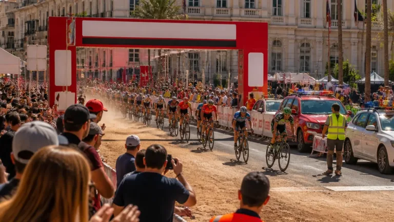 Castellón vive la llegada de La Vuelta con un tramo de tierra inédito y gran presencia de público